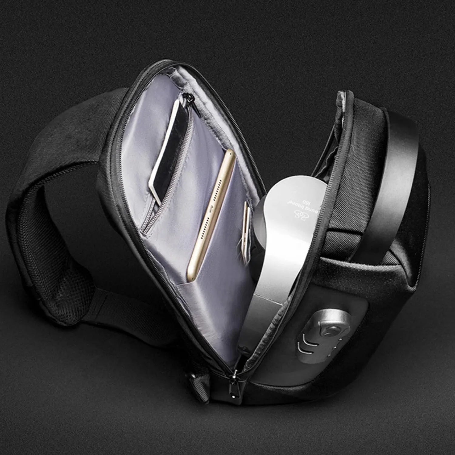 Anti-Theft Crossbody Men'S Waterproof Bag - USB 