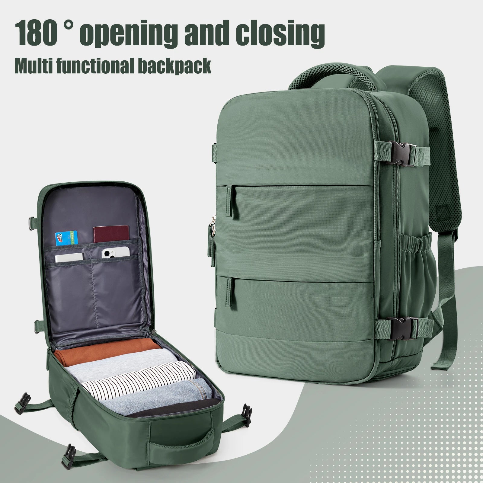 Cabin Bag Travel Backpack for Men and Women