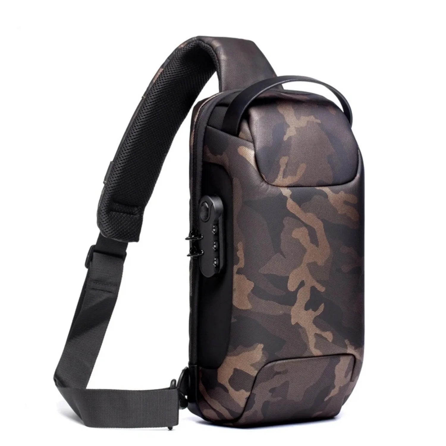 Anti-Theft Crossbody Men'S Waterproof Bag - USB 
