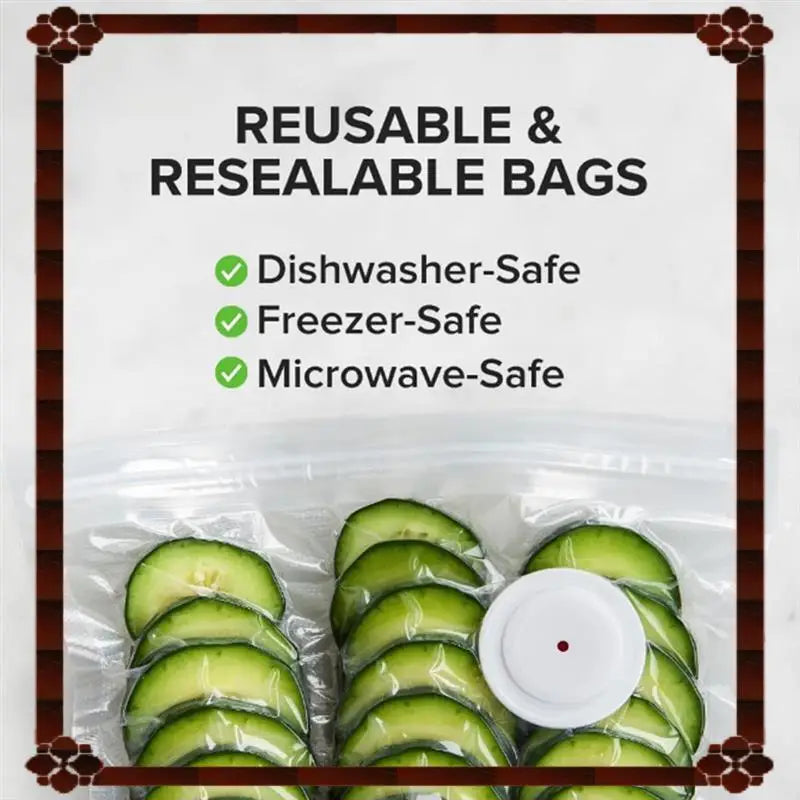 Powerful Vacuum Sealing Machine - Portable Meal Saver 